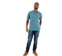 Lacoste Regular Fit Poloshirt mit Label-Patch Modell 'CORE PIQUE' in Rauchblau, Größe L