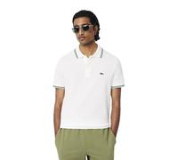 Lacoste Regular Fit Trim Accent L.12.12 Poloshirt weiß/grün - L