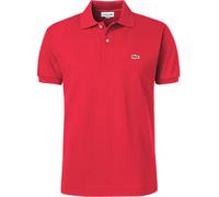LACOSTE Polo-Shirt Herren Slim Fit Kurzarm Baumwoll-Piqué rot, 4XL