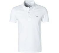 Lacoste Herren Poloshirt Slim Fit Kurzarm, weiss, Gr. 8