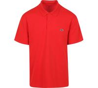 Lacoste Regular Fit Blend Knit Polo Herren in rot, Größe: M