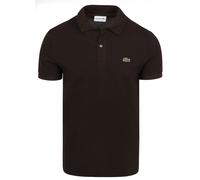 Lacoste Poloshirt Für Männer Mann Kurzarm Polo Shirt Slim 3la Braun L