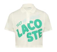Lacoste - Poloshirt für Damen, kurz geschnitten (Weiß) EU 34 / UK 6