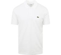 Lacoste Slim Fit Piqué Polo Herren Weiß 3XL
