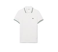 Lacoste Regular Fit Trim Accent L.12.12 Poloshirt weiß/grün - XXL