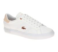 Lacoste Women's Powercourt 2.0 Sneakers Blush Pa für Damen, weiß, Gr. 38 EU / 5 UK