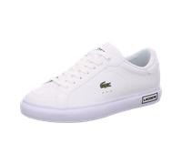 Lacoste Powercourt 2.0 Sneaker für Damen, weiß, Größe 42 ½ EU / 8,5 UK