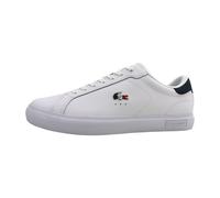 Lacoste Powercourt Sneaker Herren-weiß, dunkelblau in weiß