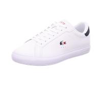 Lacoste Powercourt Colour Sneaker weiß/blau - 43