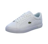Lacoste Powercourt Sneaker für Damen, weiß, Größe 42 EU / 8 UK