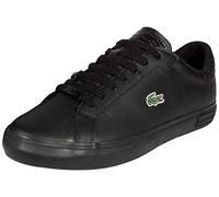 Lacoste Powercourt Sneaker für Herren, Schwarz/Grün Croc, 44 EU