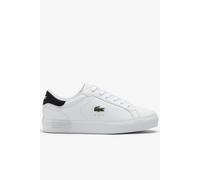 Lacoste Powercourt Junior Sneaker weiß/marineblau - 36