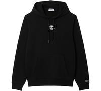 Lacoste Printed Hoodie Unisex L Schwarz