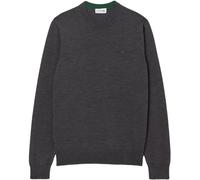 LACOSTE Pullover Herren Regular Fit Rundhals Merinowolle grau, 50 (M)