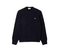 Lacoste Pullover Regular Fit Rundhals Schurwolle Herren Blau Größe L