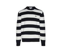 Lacoste Classic Fit Pullover weiss/blau, Gestreift