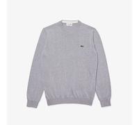 Lacoste Pullover für Herren mit Rundhalsausschnitt aus Bio-Baumwolle in Hellgrau Mann III / S III / S