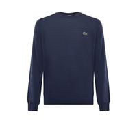 Lacoste Pullover girocollo in lana Blu-3GF da Uomo Mann VII / 2XL VII / 2XL