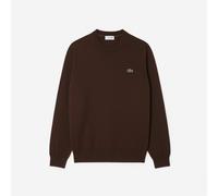 Lacoste Pullover girocollo in lana Marrone-SKB da Uomo Mann VII / 2XL VII / 2XL