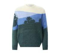 Lacoste - Pullover mit Alpaka-Woll-Mix - Größe M - bunt