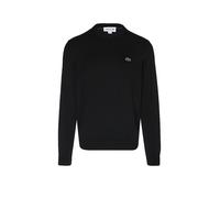 Lacoste Herren Pullover Rundhals AH0128, Männer Basic Strickpulli,Regular Fit,Schwarz,7 (XXL)