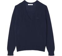 Lacoste Modern Fit Damen Pullover dunkelblau, Einfarbig