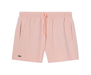 Lacoste - Quick-Dry Swim Trunks - Shorts-Badehose L rosa