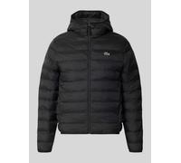 Lacoste Regular Fit Bomberjacke mit Ecodown-Füllung in Black, Größe XXL