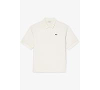 Lacoste Regular Fit Damen Poloshirt ecru, Einfarbig