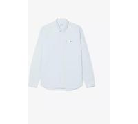 Lacoste Regular Fit Freizeithemd aus reiner Baumwolle in Hellblau, Größe 41