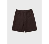 Lacoste Regular Fit Linen Blend Twill Shorts men Casual Shorts brown in Größe:L