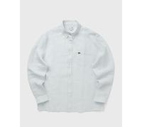 Lacoste Regular Fit Linen Shirt men Longsleeves blue in Größe:L