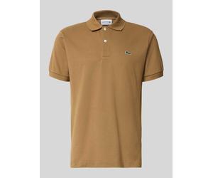 Lacoste Regular Fit Poloshirt aus reiner Baumwolle Modell 'CORE' in Beige, Größe S