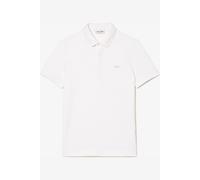 Lacoste Regular Fit Tonal Crocodile Poloshirt White 4 - M