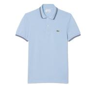Lacoste Kurzärmeliges Herren-polo Mann Polohemd Stripe Neck Sleeve Blau M