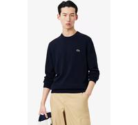 Lacoste Regular Fit Pullover dunkelblau, Einfarbig