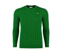 Lacoste Regular Fit Pullover Fairway/Green, Zopfmuster