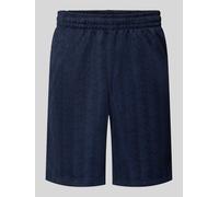 Lacoste Regular Fit Sweatshorts mit Tunnelzug in Dunkelblau, Größe S