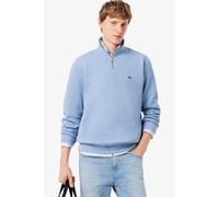 Lacoste Regular Fit Troyer aus reiner Baumwolle in Bleu, Größe M