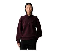 Lacoste - Reißverschluss-Piqué-Sweatshirt - - Sweatshirts & Hoodies - Damen - Rot - XS