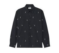Lacoste Relaxed Fit Embroidered Cotton - blackbird (XL)