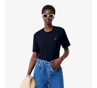 Lacoste Relaxed Fit Logo Damen T-Shirt marineblau - 38