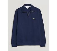 Lacoste Rib Interlock Half Zip Navy Blau S