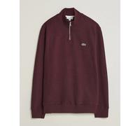 Lacoste Rib Interlock Half Zip Oxalis Rot S