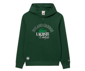 Lacoste - "Roland Garros Edition" Kapuzenpullover für Herren/Damen Unisex (Grün) 2XS
