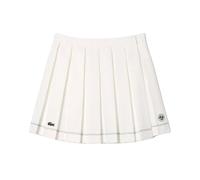 Lacoste - "Roland-Garros Edition" Rock Mit Falten für Damen (Cremefarbe) EU 44 / UK 16