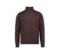 LACOSTE Rollkragenpullover Herren Regular Fit Wolle braun, 52 (L)