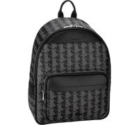 Lacoste Herren NH3649LX Rucksack-Mann, Allover Monogram Noir Gri