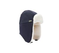 Lacoste - Schapka mit Fleece-Futter - Mütze-Beanie L blau / weiss