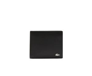 Lacoste - Schlanke Geldbörse aus italienischem Leder - - Accessories - Herren - Schwarzk - ONE SIZE